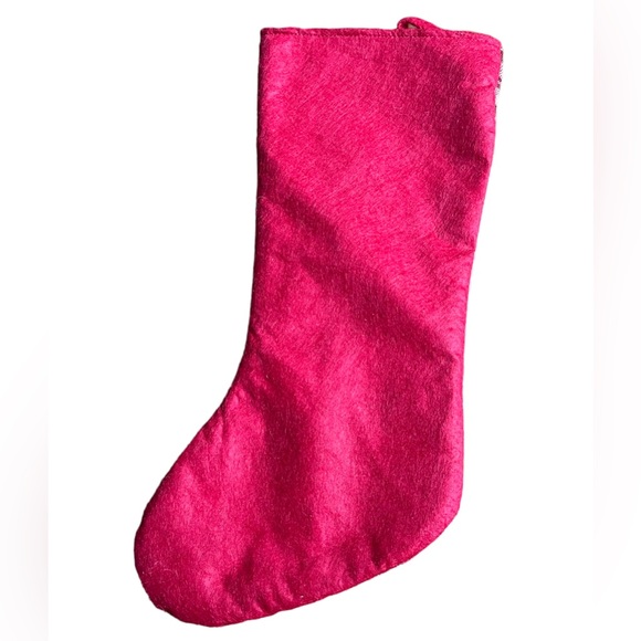 Dan Dee Christmas Stocking Here Comes Santa Claus Primitive Country Patchwork - Picture 2 of 11